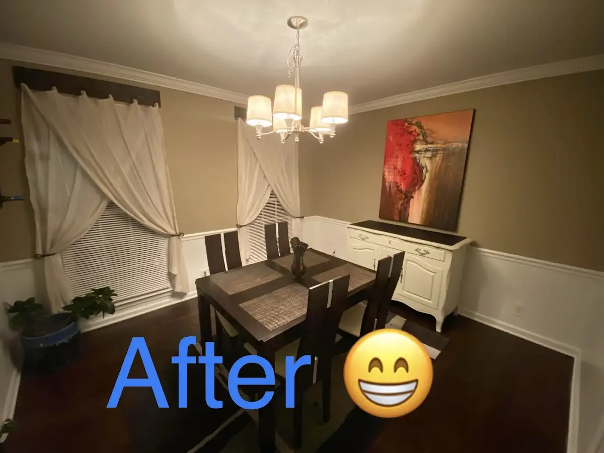 Professional dining room restoration after water damage in South Lebanon
